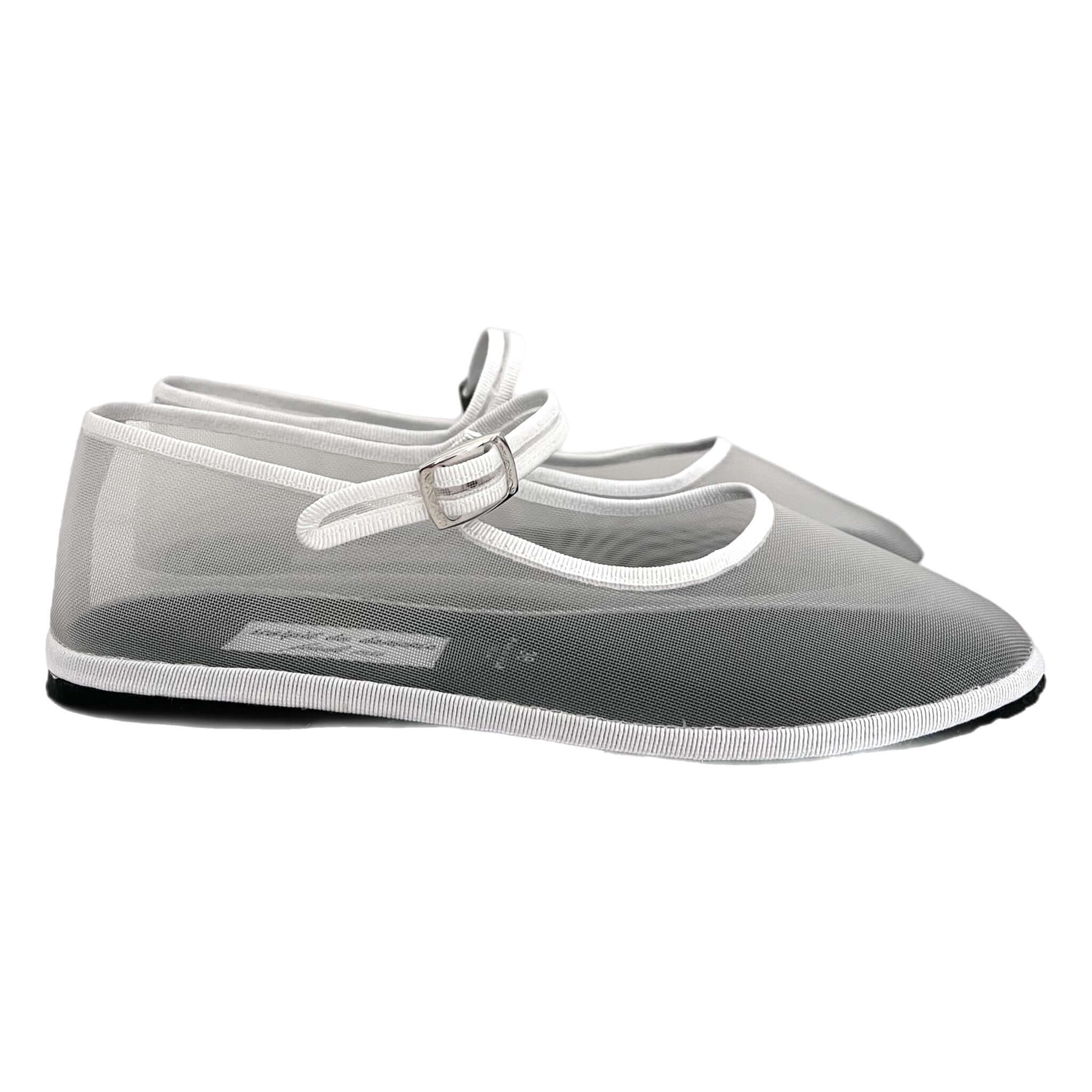 Friulane bebè in tulle - BIANCO