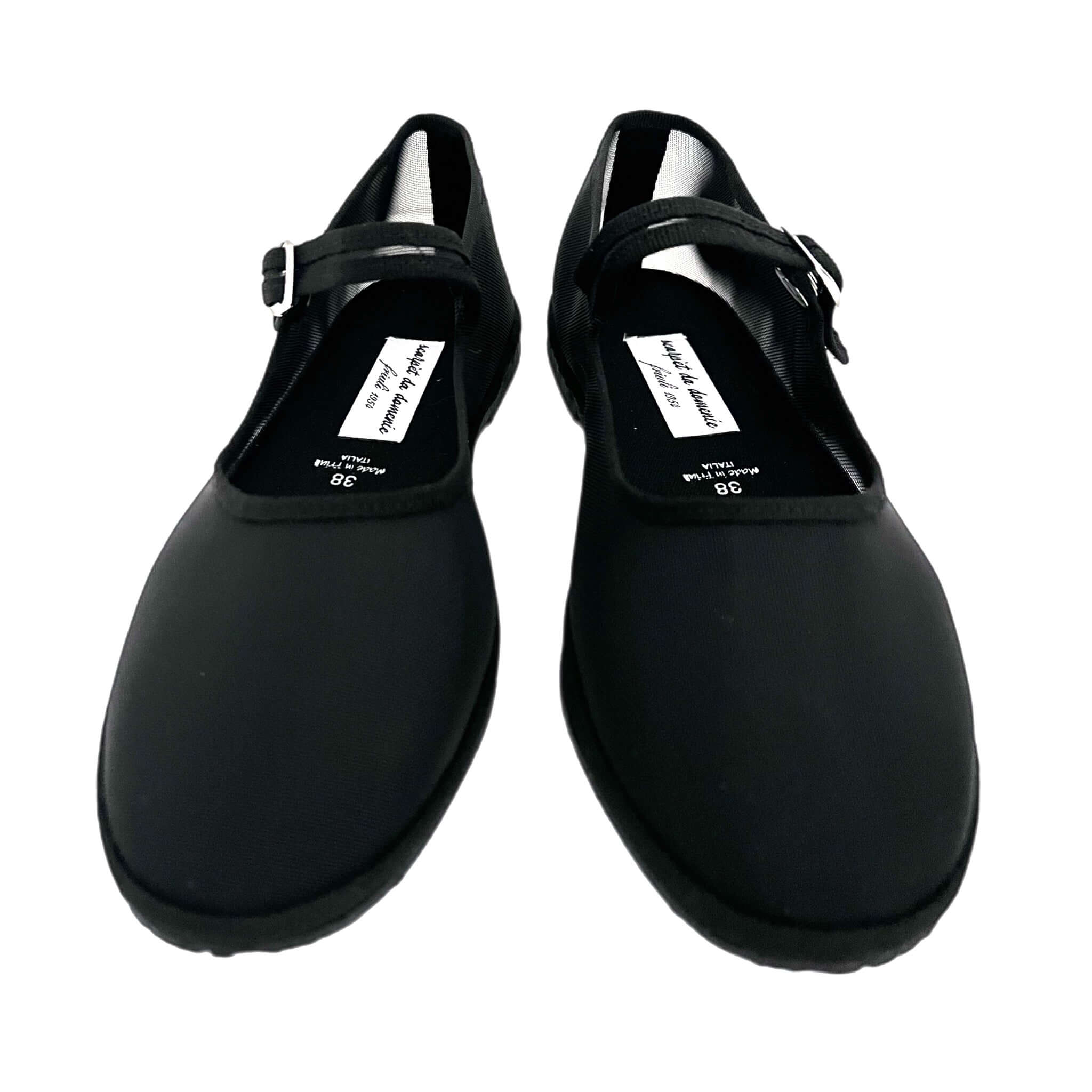 Friulane bebè in tulle - NERO