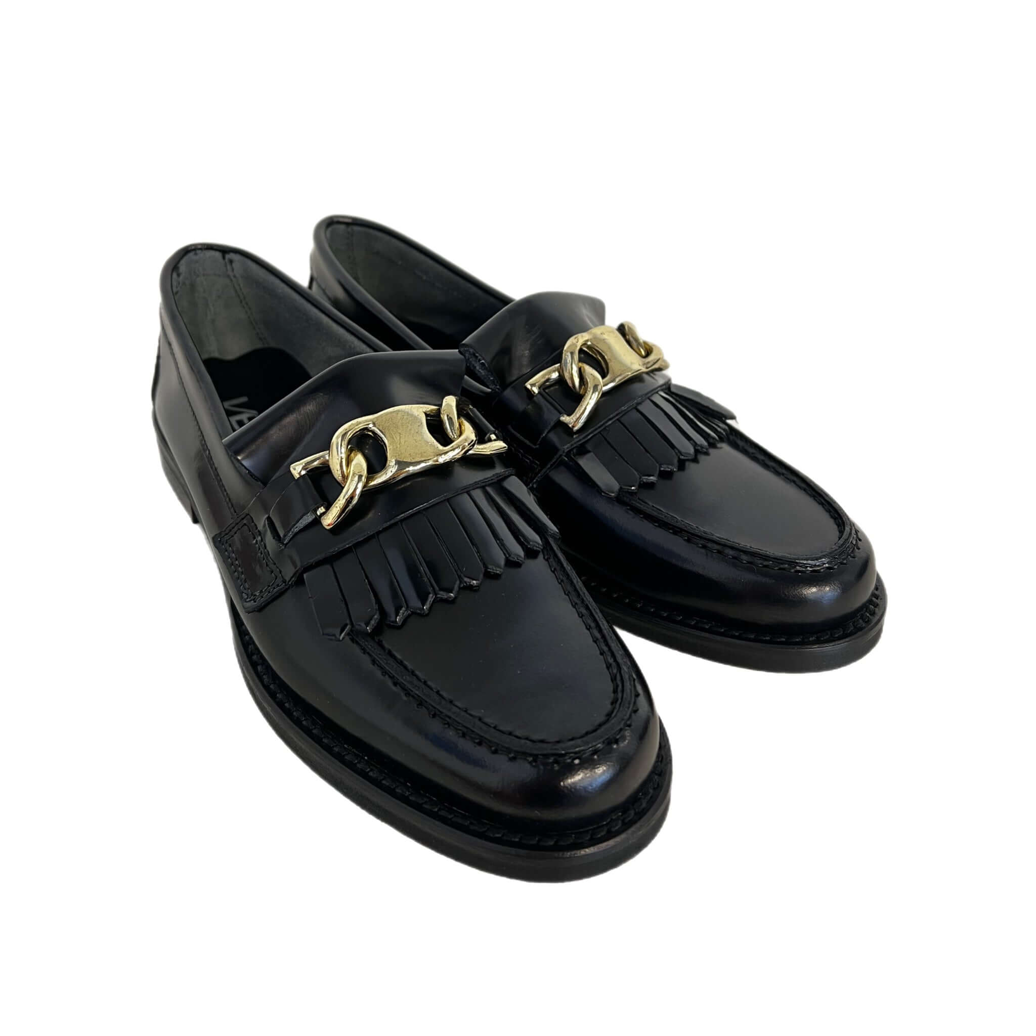 Moccasins with horsebit