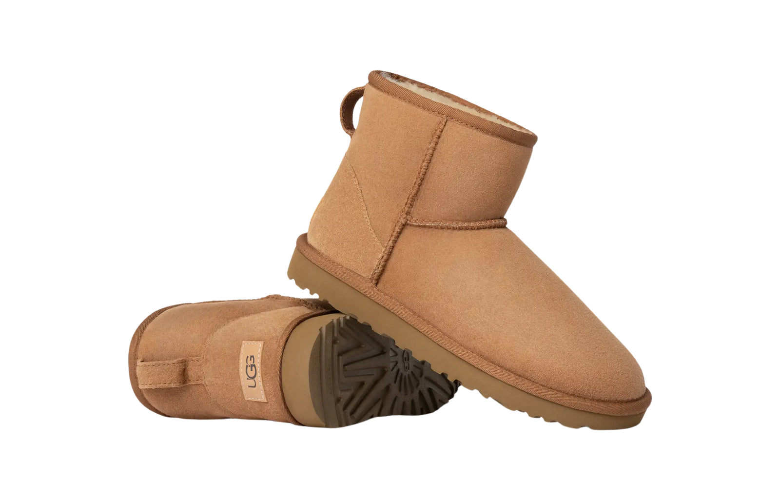 UGG CLASSIC MINI CHESTNUT