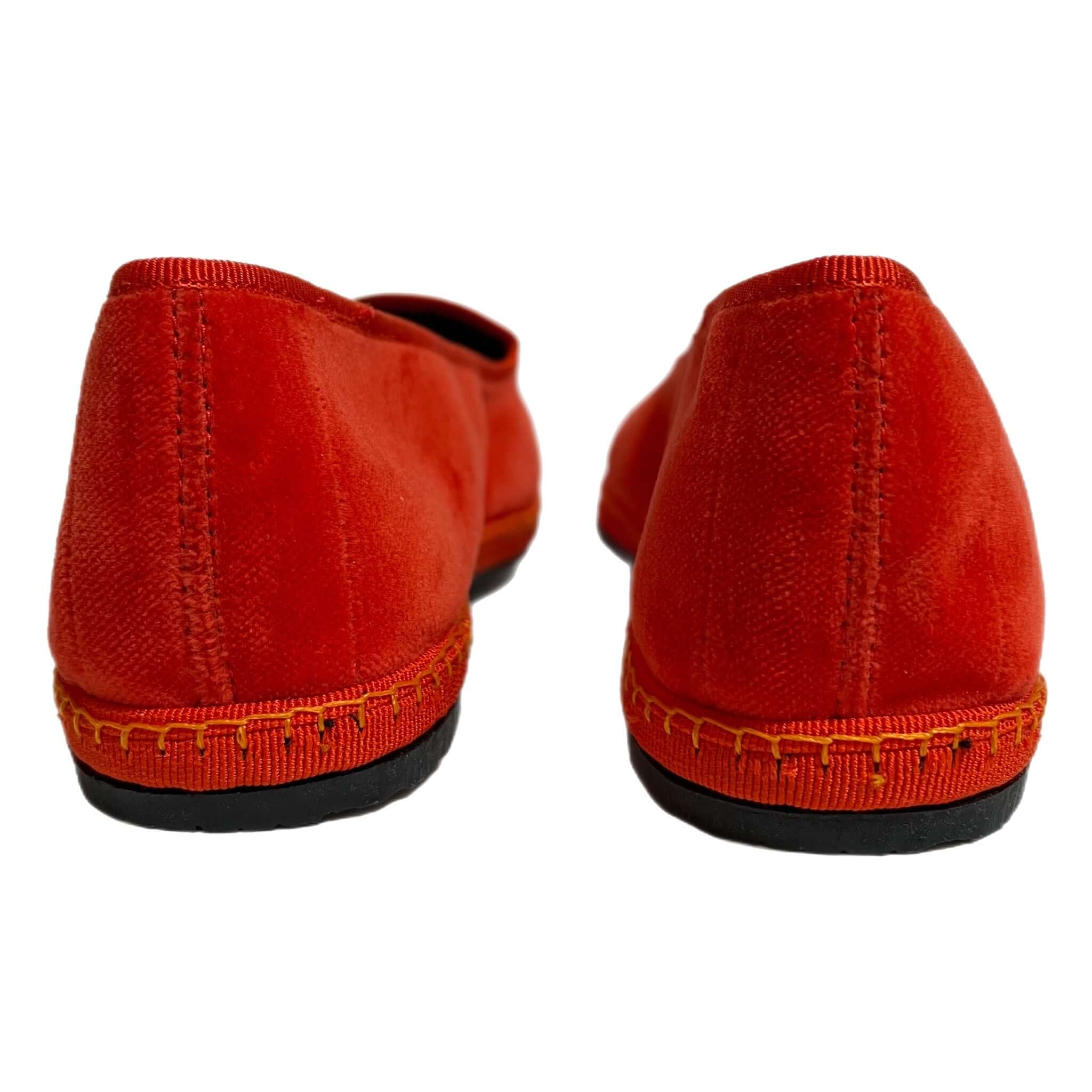 Friulane in velluto - ARANCIO