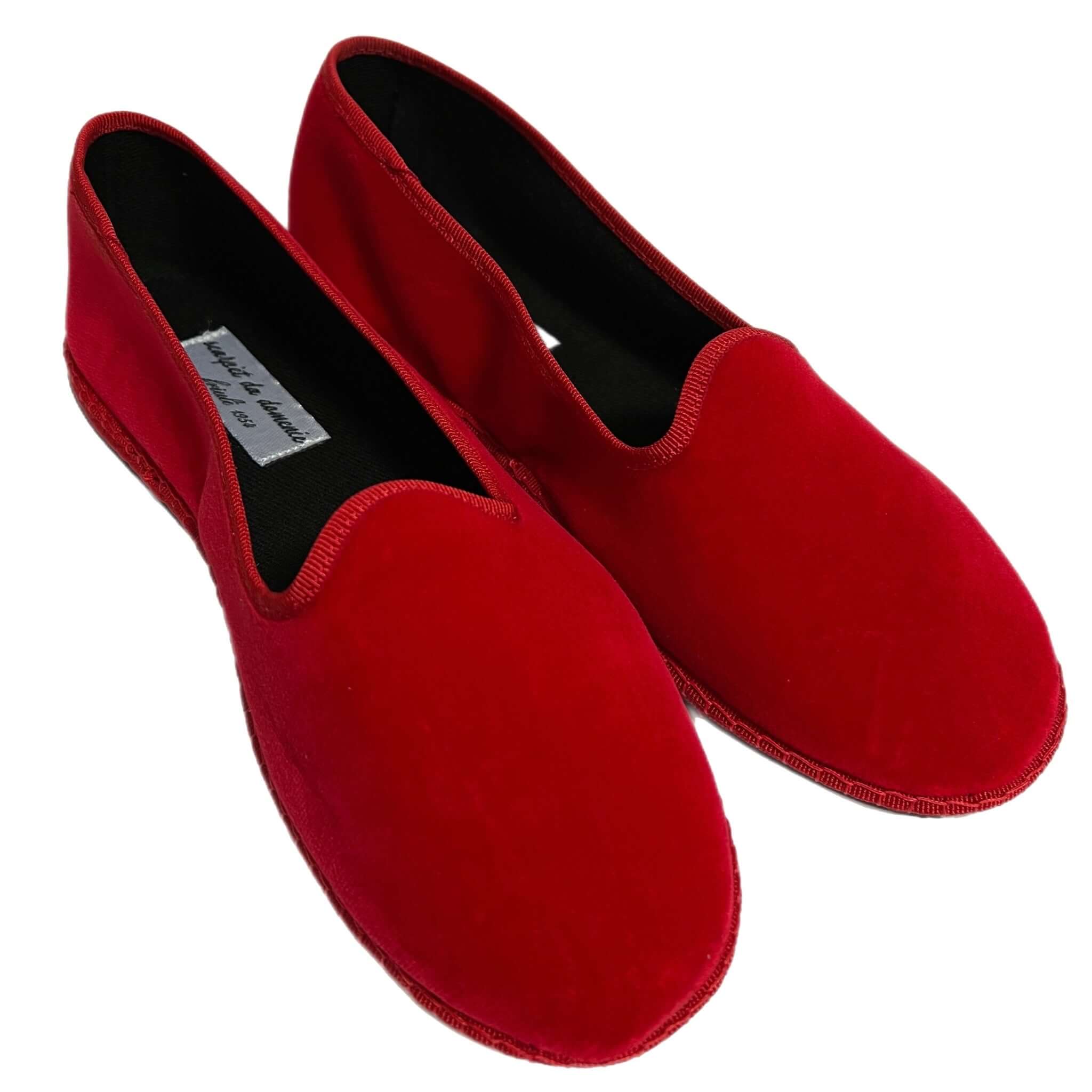 Friulane in velluto - ROSSO