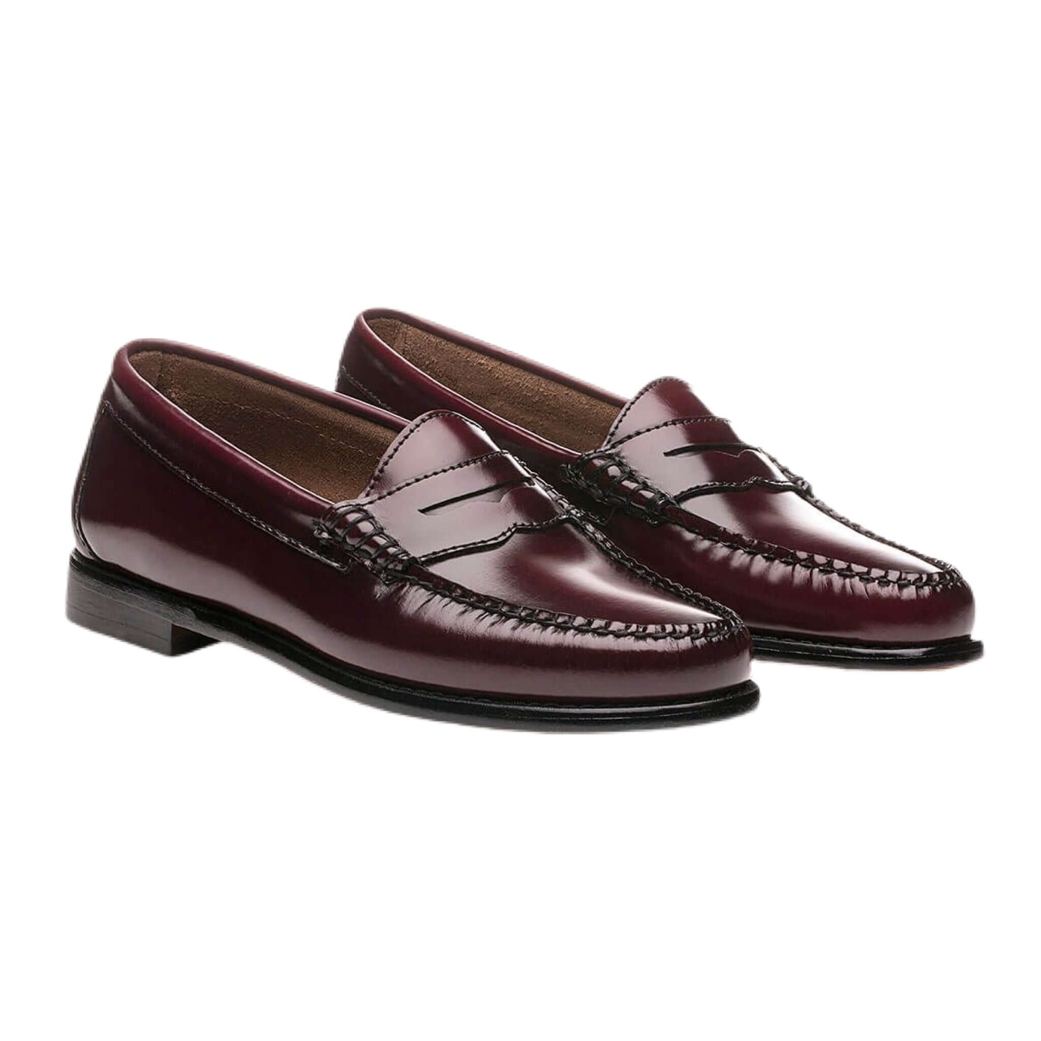 GH BASS Weejuns Penny Loafers Wine