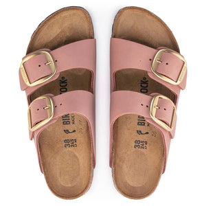 Birkenstock Arizona Big Buckle old rose Nubuck Leather