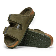 Carica l&#39;immagine nel visualizzatore di Gallery, Birkenstock Arizona Shearling Thyme
