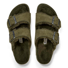 Carica l&#39;immagine nel visualizzatore di Gallery, Birkenstock Arizona Shearling Thyme
