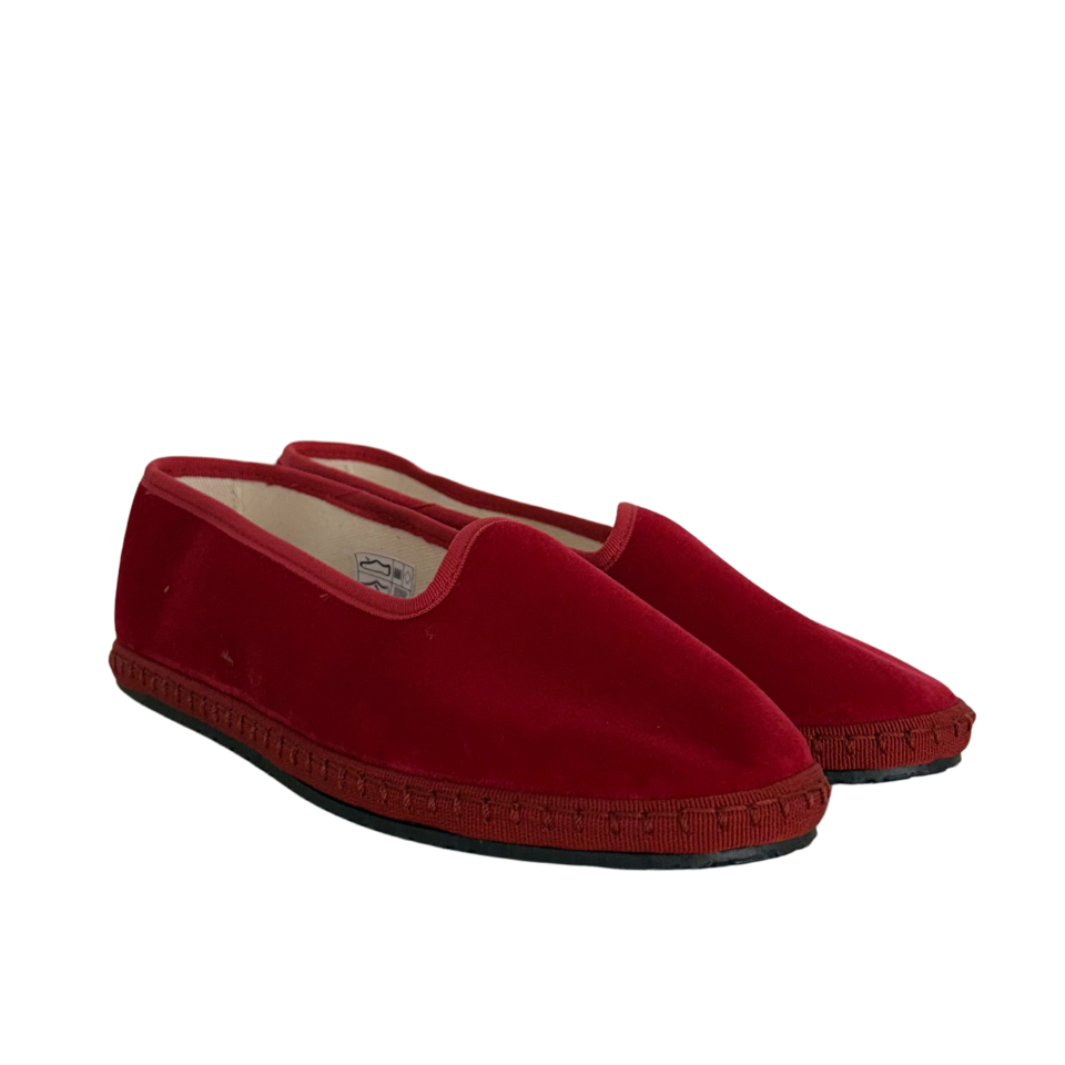 Friulane in velluto - ROSSO