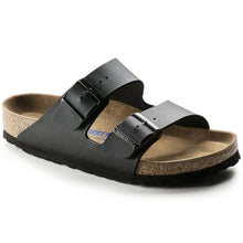 Carica l&#39;immagine nel visualizzatore di Gallery, Birkenstock Arizona SFB Black Birko-Flor
