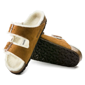 Birkenstock Arizona Shearling Mink