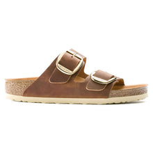 Carica l&#39;immagine nel visualizzatore di Gallery, Birkenstock Arizona Big Buckle cognac Oiled Leather
