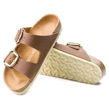 Carica l&#39;immagine nel visualizzatore di Gallery, Birkenstock Arizona Big Buckle Cognac Oiled Leather
