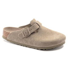 Carica l&#39;immagine nel visualizzatore di Gallery, Birkenstock Boston faded khaki Suede Leather
