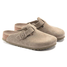 Carica l&#39;immagine nel visualizzatore di Gallery, Birkenstock Boston faded khaki Suede Leather
