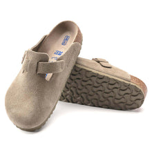Carica l&#39;immagine nel visualizzatore di Gallery, Birkenstock Boston faded khaki Suede Leather
