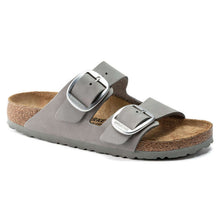 Carica l&#39;immagine nel visualizzatore di Gallery, Birkenstock Arizona Big Buckle dove gray Nubuck Leather
