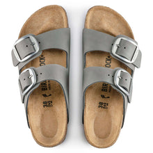 Carica l&#39;immagine nel visualizzatore di Gallery, Birkenstock Arizona Big Buckle dove gray Nubuck Leather

