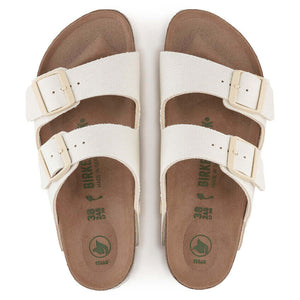 Birkenstock Arizona Eggshell Canvas