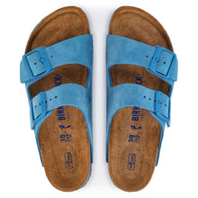 Carica l&#39;immagine nel visualizzatore di Gallery, Birkenstock Arizona SFB Sky Blue Suede Leather
