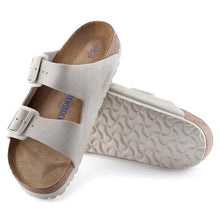 Carica l&#39;immagine nel visualizzatore di Gallery, Birkenstock Arizona SFB antique white Suede Leather
