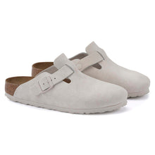 Carica l&#39;immagine nel visualizzatore di Gallery, Birkenstock Boston antique white Suede Leather
