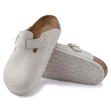 Carica l&#39;immagine nel visualizzatore di Gallery, Birkenstock Boston antique white Suede Leather
