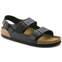 Carica l&#39;immagine nel visualizzatore di Gallery, Birkenstock Milano black Birko-Flor
