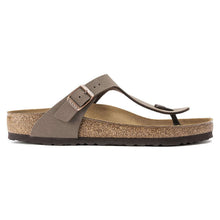 Carica l&#39;immagine nel visualizzatore di Gallery, Birkenstock Gizeh mocca Birko-Flor
