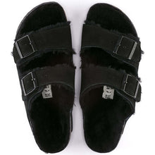 Carica l&#39;immagine nel visualizzatore di Gallery, Birkenstock Arizona Shearling Black
