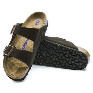 Birkenstock Arizona SFB mocca Suede Leather