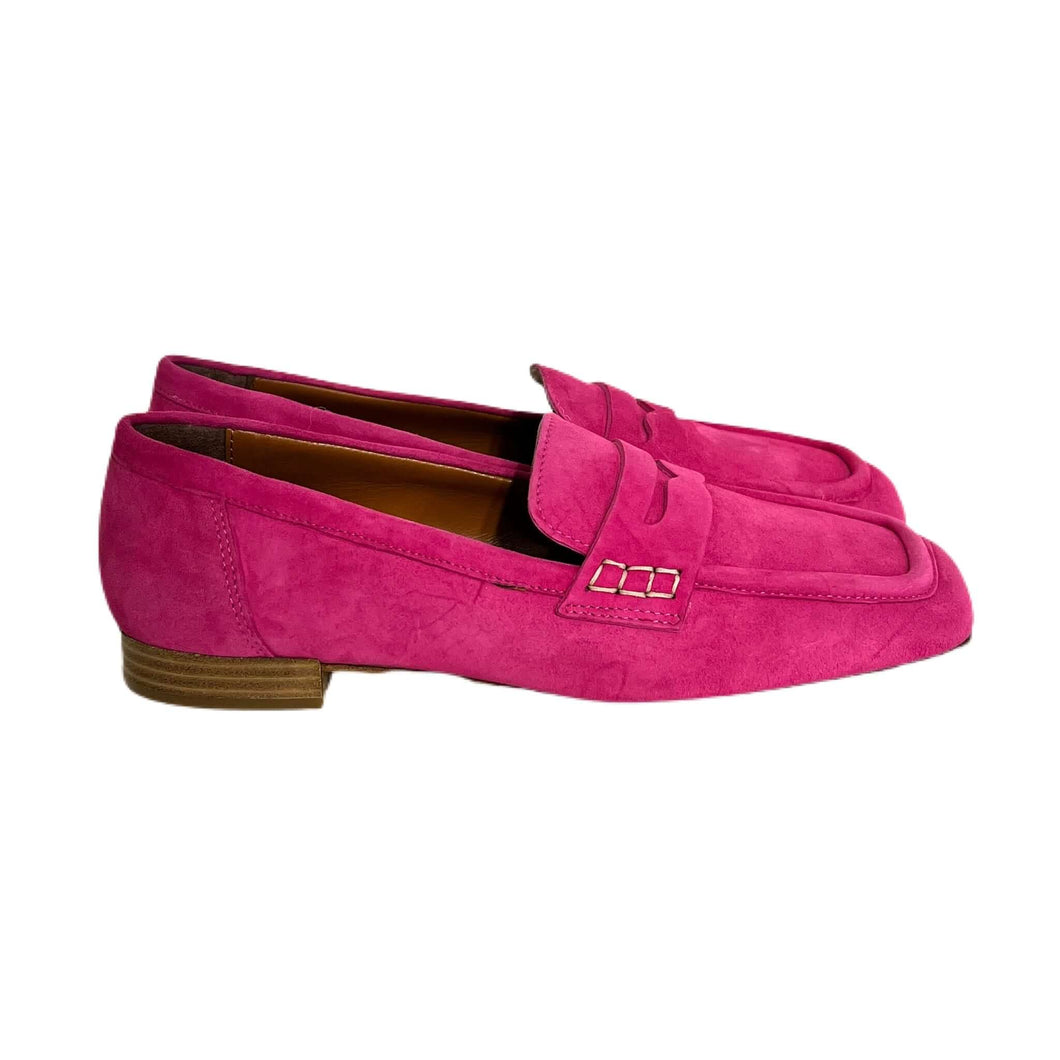 Mocassini in suede