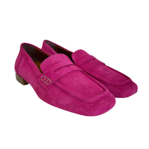 Mocassini in suede