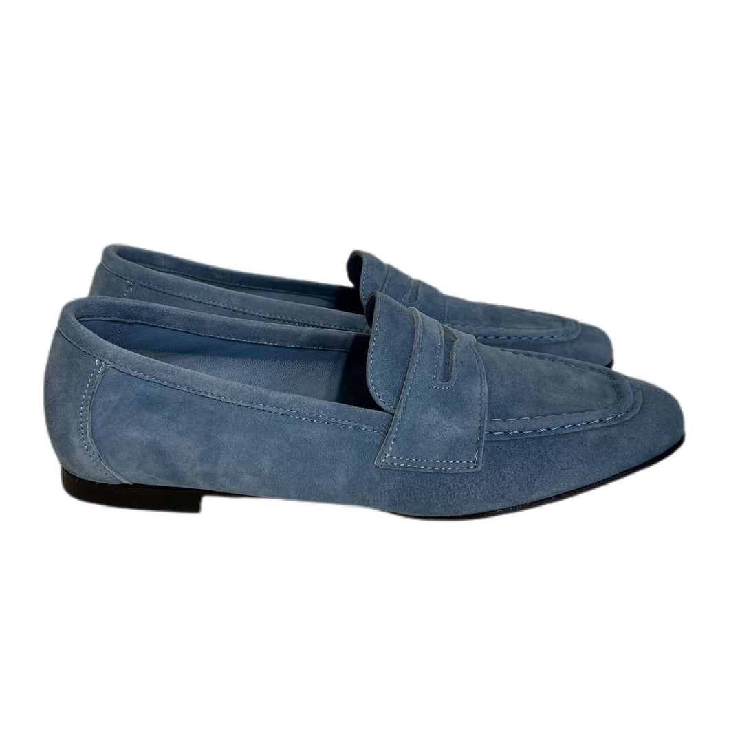Mocassini in suede