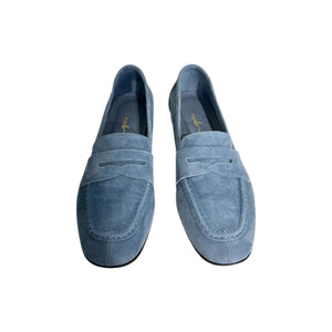 Mocassini in suede