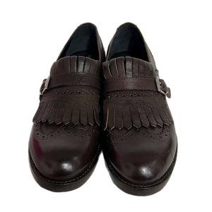 Monk Strap in pelle
