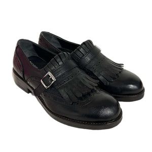 Monk Strap in pelle