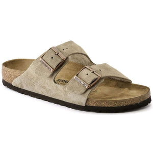 Birkenstock Arizona SFB Taupe Suede Leather