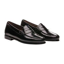 Carica l&#39;immagine nel visualizzatore di Gallery, G.H. BASS Weejuns Penny Loafers Black
