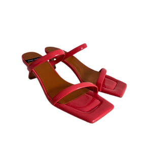Mules square toe