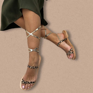 Sandali in pelle