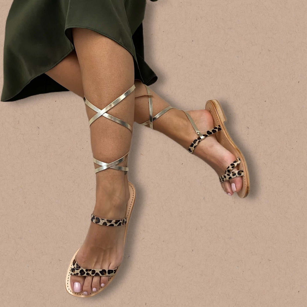 Sandali in pelle