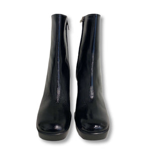 Ankle boots square boots